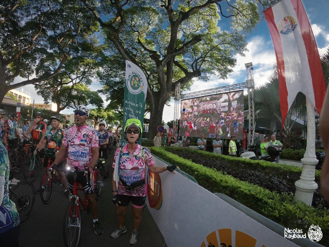 écran géant ronde tahitienne