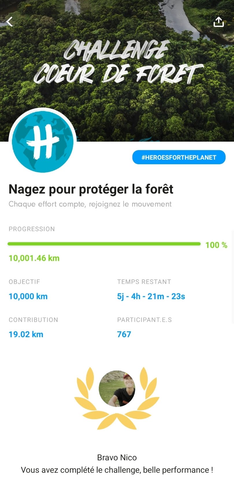 nager pour la baonne cause avec swimming heroes