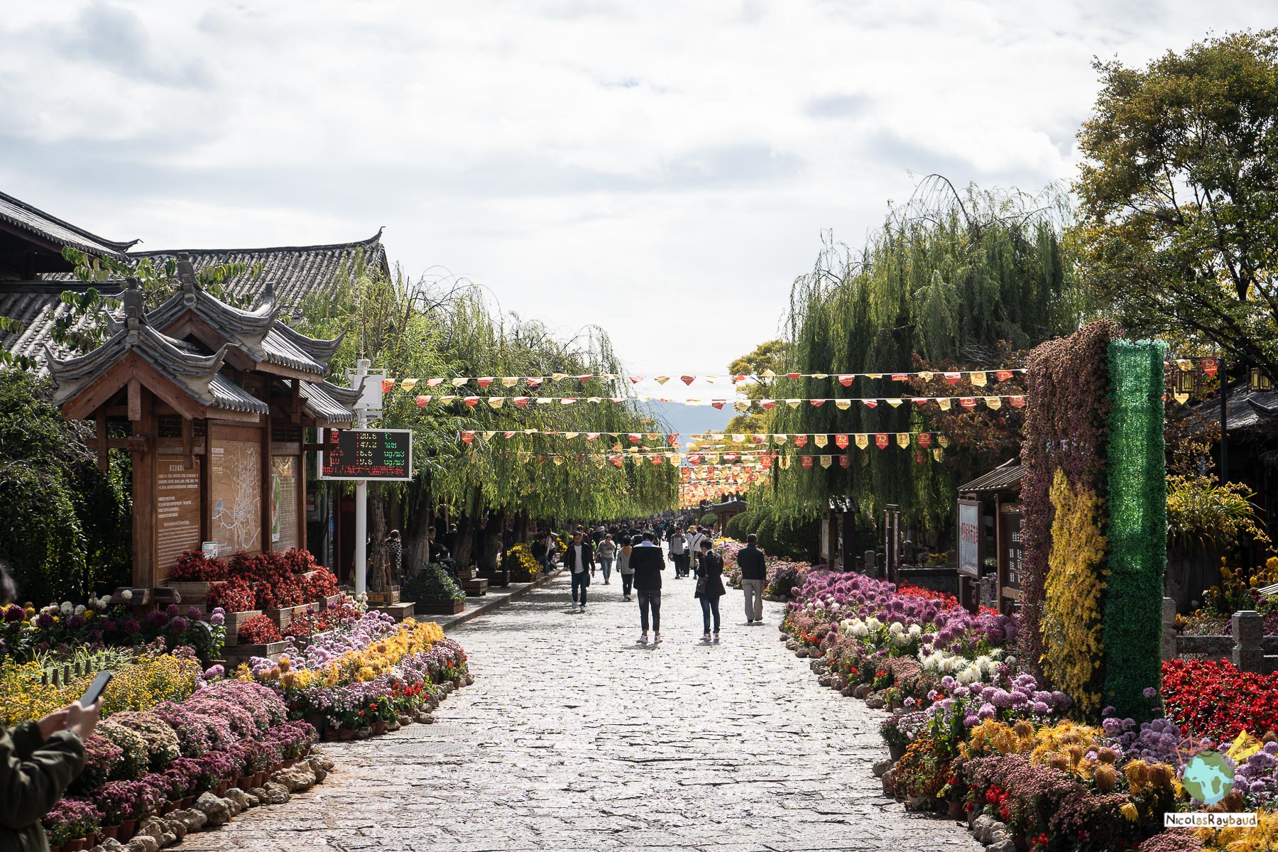 rue de la vielle ville de lijiang