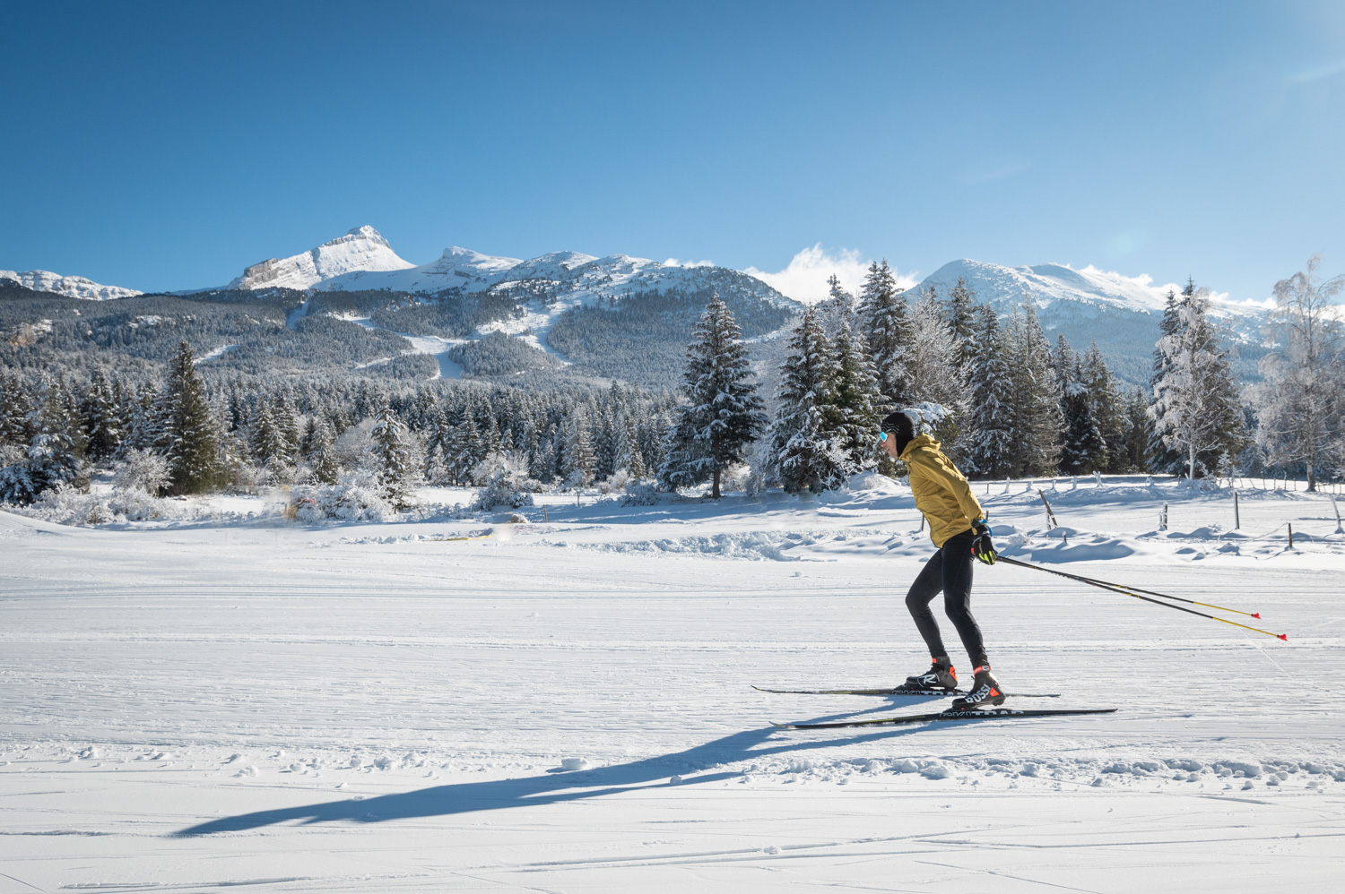 Ski de fond à Corrençon en Vercors © Focus Outdoor ski de font à corrençon en vercors