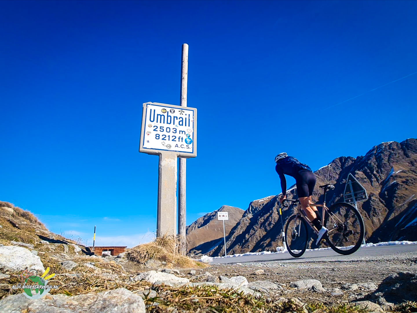 passage au col de l'umbrail